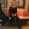 Photo: Subway Rider Wears Fashion-Forward Glass Box On Her Head